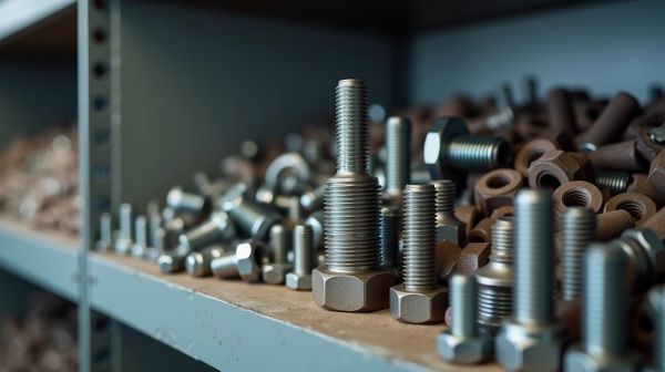 Variedad de tuercas industriales para todo tipo de aplicaciones